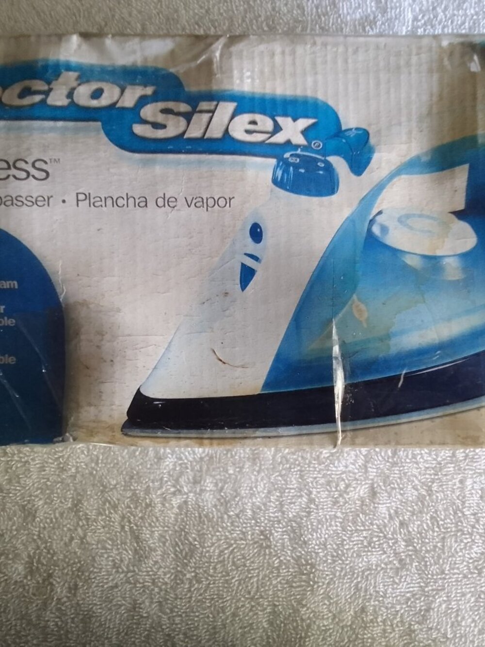 Proctor Silex luxury adjustable auto-shut-off steam iron